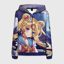 Мужская толстовка на молнии SAILOR MOON