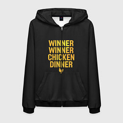 Мужская толстовка на молнии Pubg Top 1
