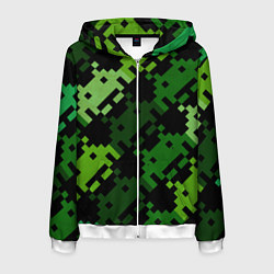 Мужская толстовка на молнии Space Invaders