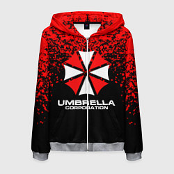 Мужская толстовка на молнии Umbrella Corporation