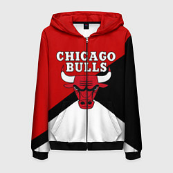 Мужская толстовка на молнии CHICAGO BULLS