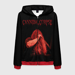 Мужская толстовка на молнии Cannibal Corpse 6