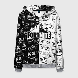 Мужская толстовка на молнии FORTNITE MARSHMELLO