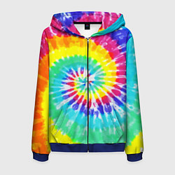 Мужская толстовка на молнии TIE-DYE СТЕНА