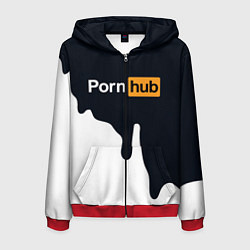 Мужская толстовка на молнии Pornhub