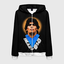 Мужская толстовка на молнии Diego Maradona