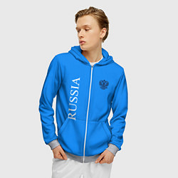 Толстовка 3D на молнии мужская RF FASHION, цвет: 3D-меланж — фото 2