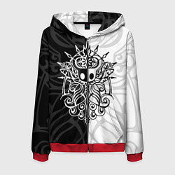 Толстовка 3D на молнии мужская HOLLOW KNIGHT ХОЛЛОУ НАЙТ, цвет: 3D-красный