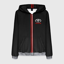 Мужская толстовка на молнии TOYOTA PASSION FOR LIFE