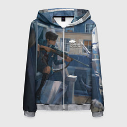 Мужская толстовка на молнии Пятый снайпер
