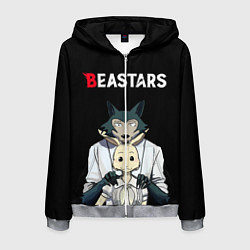 Мужская толстовка на молнии Beastars Выдающиеся звери
