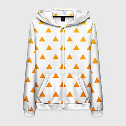 Толстовка 3D на молнии мужская КИМОНО ЗЕНИЦУ ZENITSU KIMONO KNY, цвет: 3D-белый