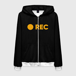 Мужская толстовка на молнии REC