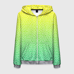 Мужская толстовка на молнии Витражная мозаика