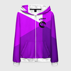 Мужская толстовка на молнии Bubble Kvass fish emblem