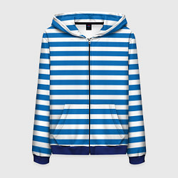 Мужская толстовка на молнии ТЕЛЬНЯШКА ВДВ В ПОЛОСКУ