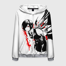 Мужская толстовка на молнии ТОУКА TOKYO GHOUL