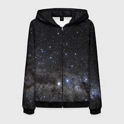 Мужская толстовка на молнии Космический космос