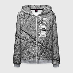 Мужская толстовка на молнии Надпись - скалолазание - на каменной горной тексту