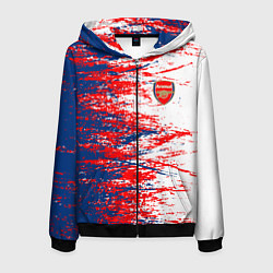 Мужская толстовка на молнии Arsenal fc арсенал фк texture