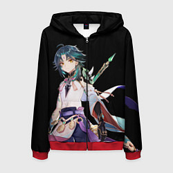 Мужская толстовка на молнии Адепт Сяо - Минимализм