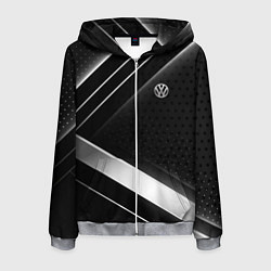 Мужская толстовка на молнии Volkswagen sign