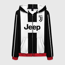 Толстовка 3D на молнии мужская Juventus collection, цвет: 3D-красный