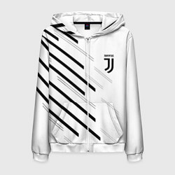 Мужская толстовка на молнии Juventus sport geometry