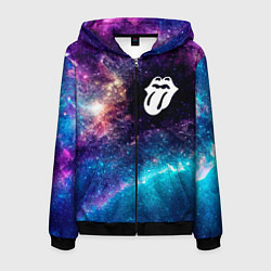 Мужская толстовка на молнии Rolling Stones space rock