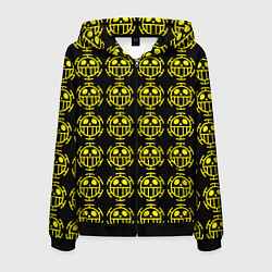 Мужская толстовка на молнии One piece pirate king pattern