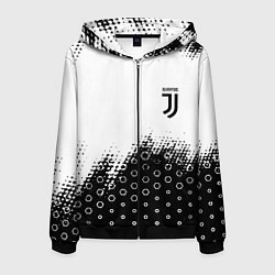 Толстовка 3D на молнии мужская Juventus sport steel, цвет: 3D-черный