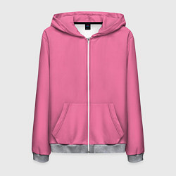 Мужская толстовка на молнии Эмоция стыда - розовый