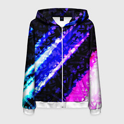 Мужская толстовка на молнии Marshmello neon steel