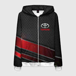 Мужская толстовка на молнии Toyota auto car