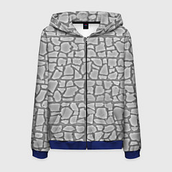 Мужская толстовка на молнии Штукатурка