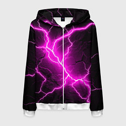 Мужская толстовка на молнии The color is pink and black