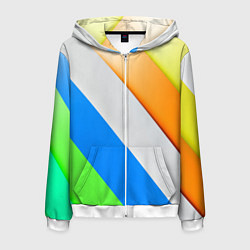 Мужская толстовка на молнии Striped