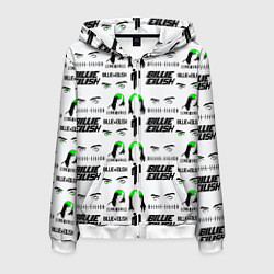 Мужская толстовка на молнии Billie Eilish singer
