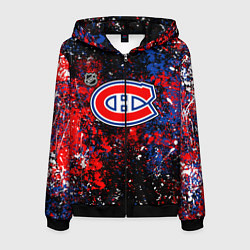 Мужская толстовка на молнии Montreal Canadiens NHL black