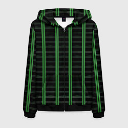 Мужская толстовка на молнии Color black cage