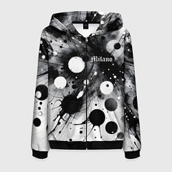 Мужская толстовка на молнии Abstract fantasy pattern - Milano