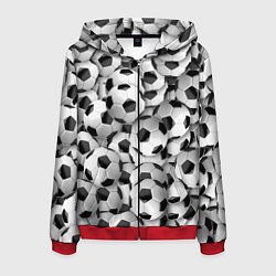 Мужская толстовка на молнии Игра в мяч