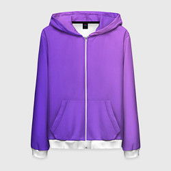 Мужская толстовка на молнии The color is purple