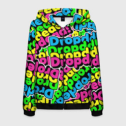 Мужская толстовка на молнии Drop Dead: Acid Pattern