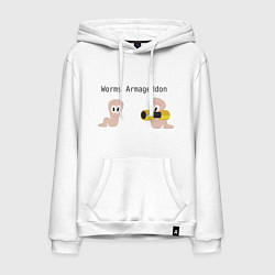 Мужская толстовка-худи Worms armageddon