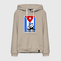 Мужская толстовка-худи Fidel: Viva, Cuba!