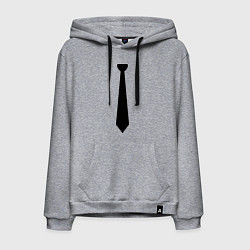 Мужская толстовка-худи Галстук