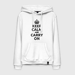 Мужская толстовка-худи Keep Calm & Carry On