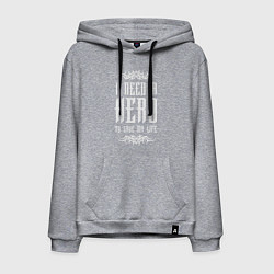 Мужская толстовка-худи Skillet: I need a Hero