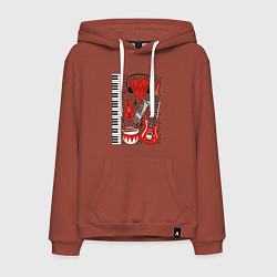 Мужская толстовка-худи Истинный меломан